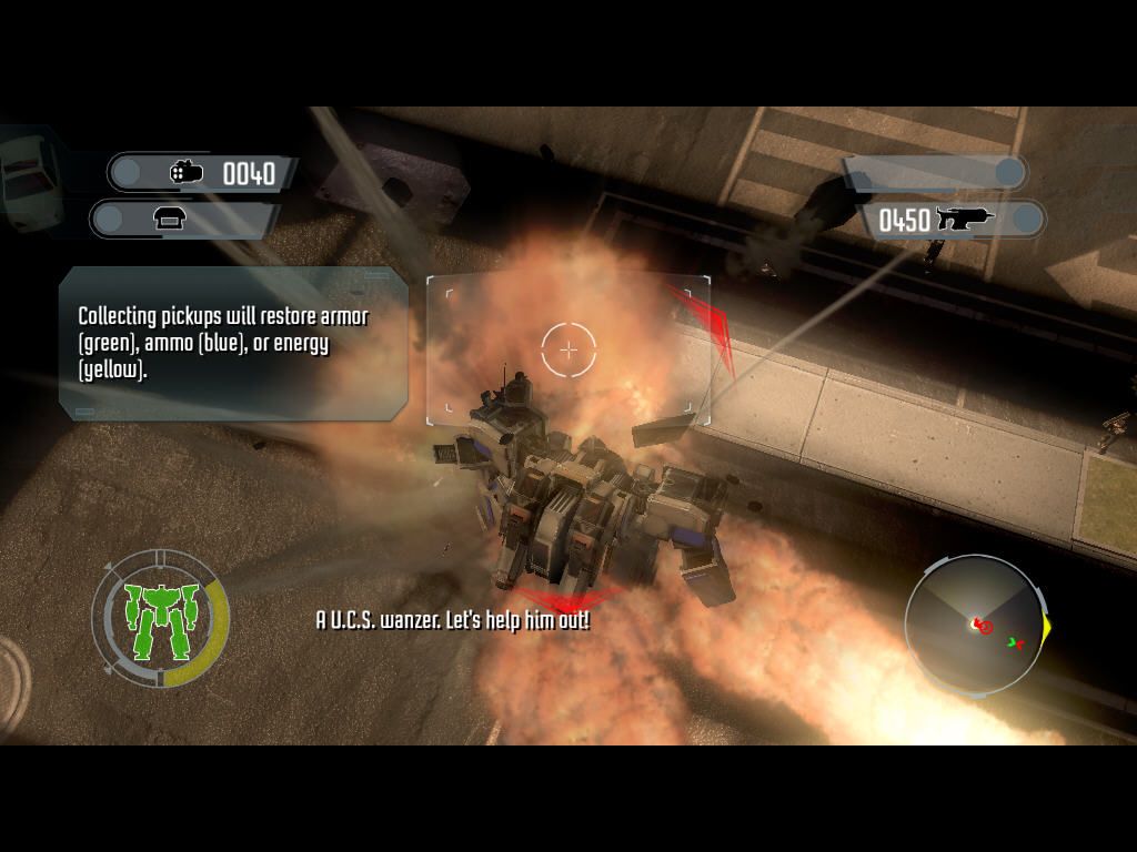 Front Mission Evolved screenshot 4 for Xbox 360